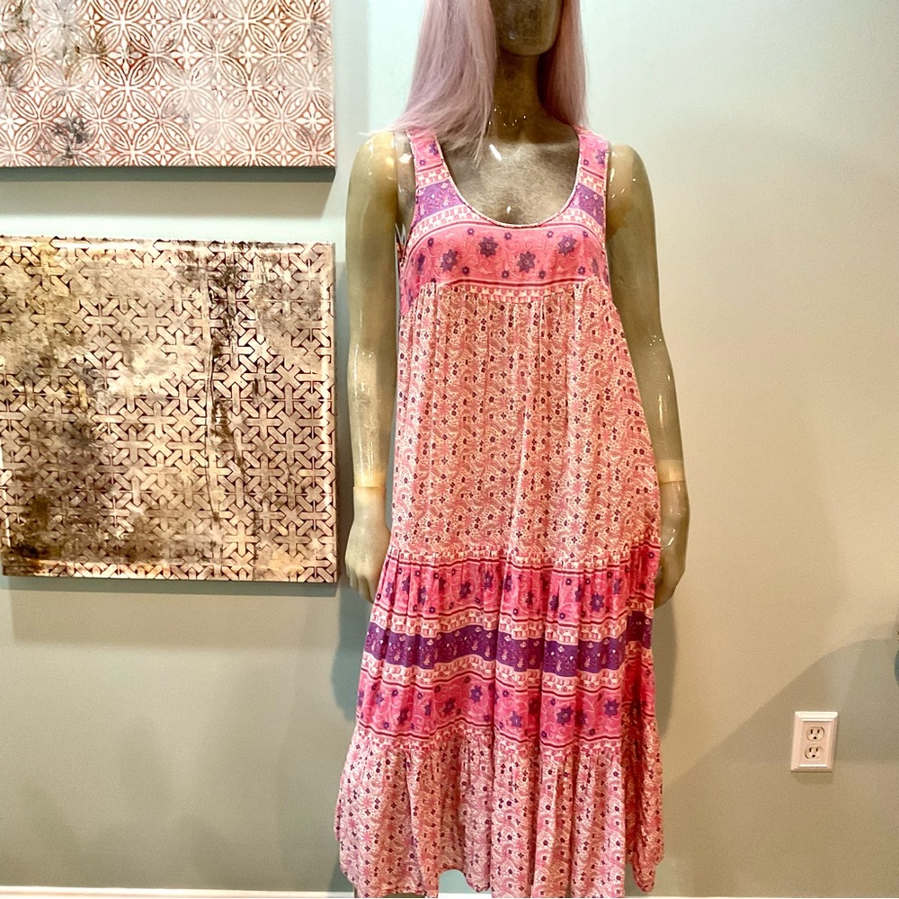 Vintage Chambeli Boho Dress
